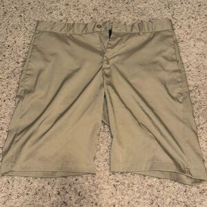 Nike 34” dri fit khaki golf shirts